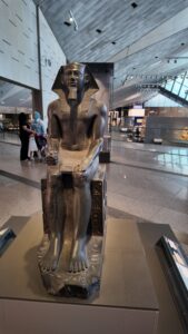Hall Gallery 2 in Grand Egyptian Museum 4k video