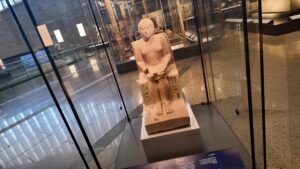 Hall Gallery 2 in Grand Egyptian Museum 4k video