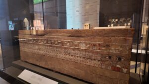 Hall Gallery 3 in Grand Egyptian Museum 4k video 2