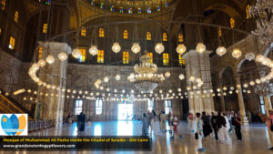 Mosque of Muhammad Ali Pasha inside the Citadel of Saladin - Old Cairo egypt