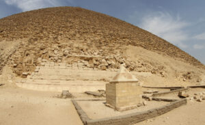 Temple of the Sun Bent Pyramid in Dahshur